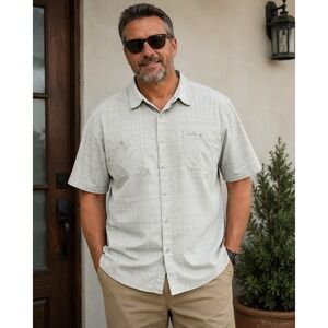 Orvis Men's Shirt Size XXL Long Sleeve Button Down Cotton Casual Outdoor Classic